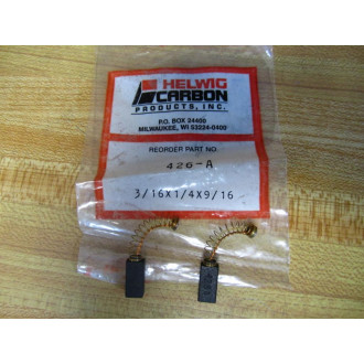Helwig 426-A Carbon Brush 426A (Pack of 2)