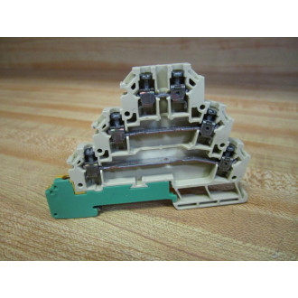 Weidmuller MAK-2.5 Terminal Block MAK25 1615270000 (Pack of 2) - New No Box