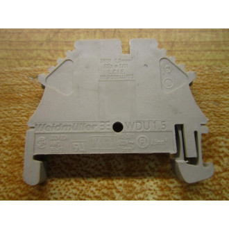 Weidmuller 1753280000 Terminal Block WDU1.5R3.5 (Pack of 27) - New No Box