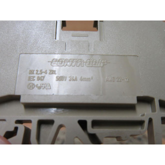 Conta Clip RK2.5-4ZRL Terminal Block RK254ZRL (Pack of 50) - New No Box