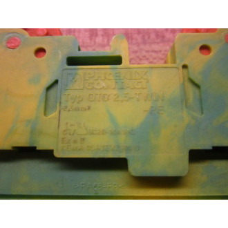 Phoenix Contact QTC2.5-TWIN-PE Terminal Block 3206474 (Pack of 10) - New No Box