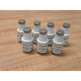 Siemens 5SD4 4 Silized Fuse 5SD44 (Pack of 7) - New No Box