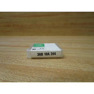 Littelfuse 3AB-10A Fuse Cross Ref 5LAP3 314 White (Pack of 10)