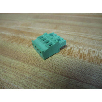 Phoenix Contact MVSTB-2.5-5.08-4-GRN Terminal Block MVSTB255084GRN (Pack of 4) - Used