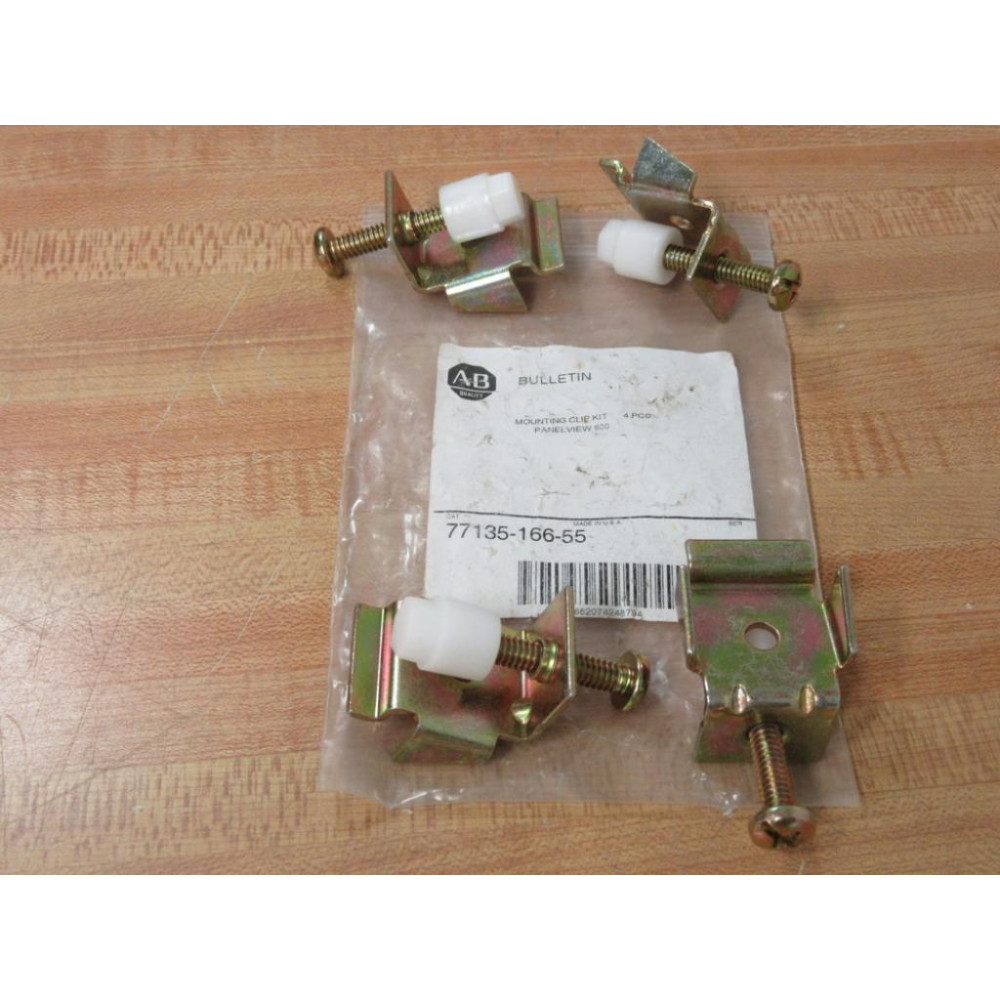 Allen Bradley 77135-166-55 Mounting Clip 2711-NP2 (Pack of 4)