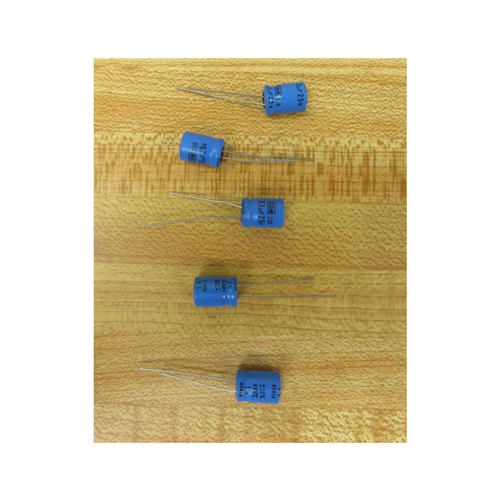 CDE 230 Capacitor 33UF 25V (Pack of 5) - New No Box