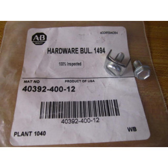 Allen Bradley 40392-400-12 Hardware Kit 4039240012