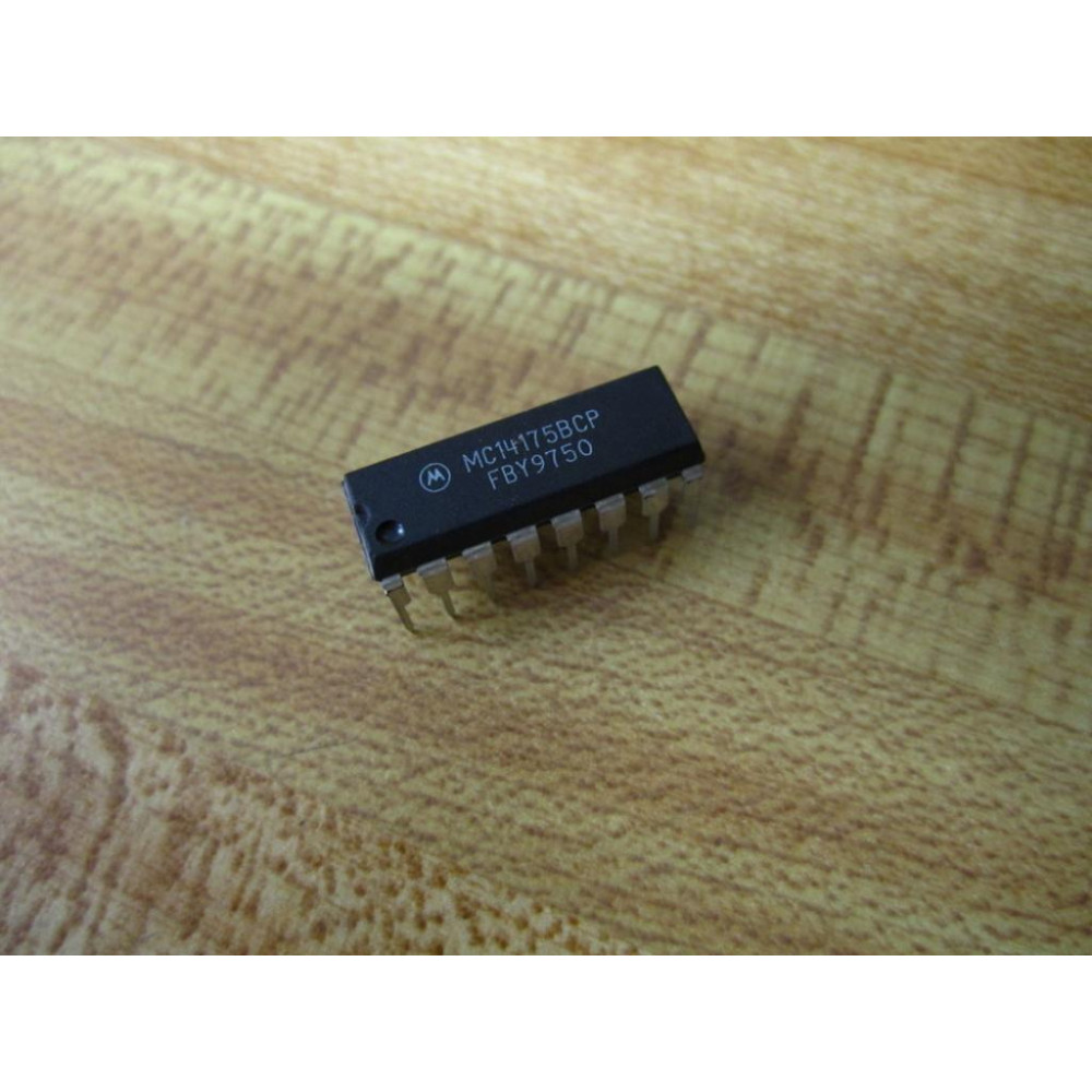 Motorola MC14175BCP Integrated Circuit (Pack of 12)