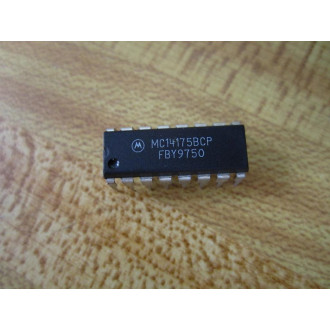 Motorola MC14175BCP Integrated Circuit (Pack of 12)