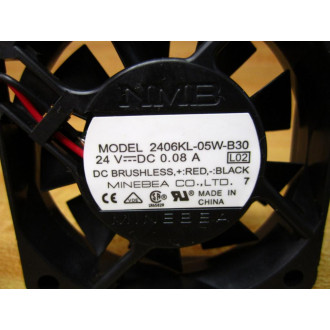Minebea 2406KL-05W-B30 Fan 2406KL05WB30 NMB - New No Box