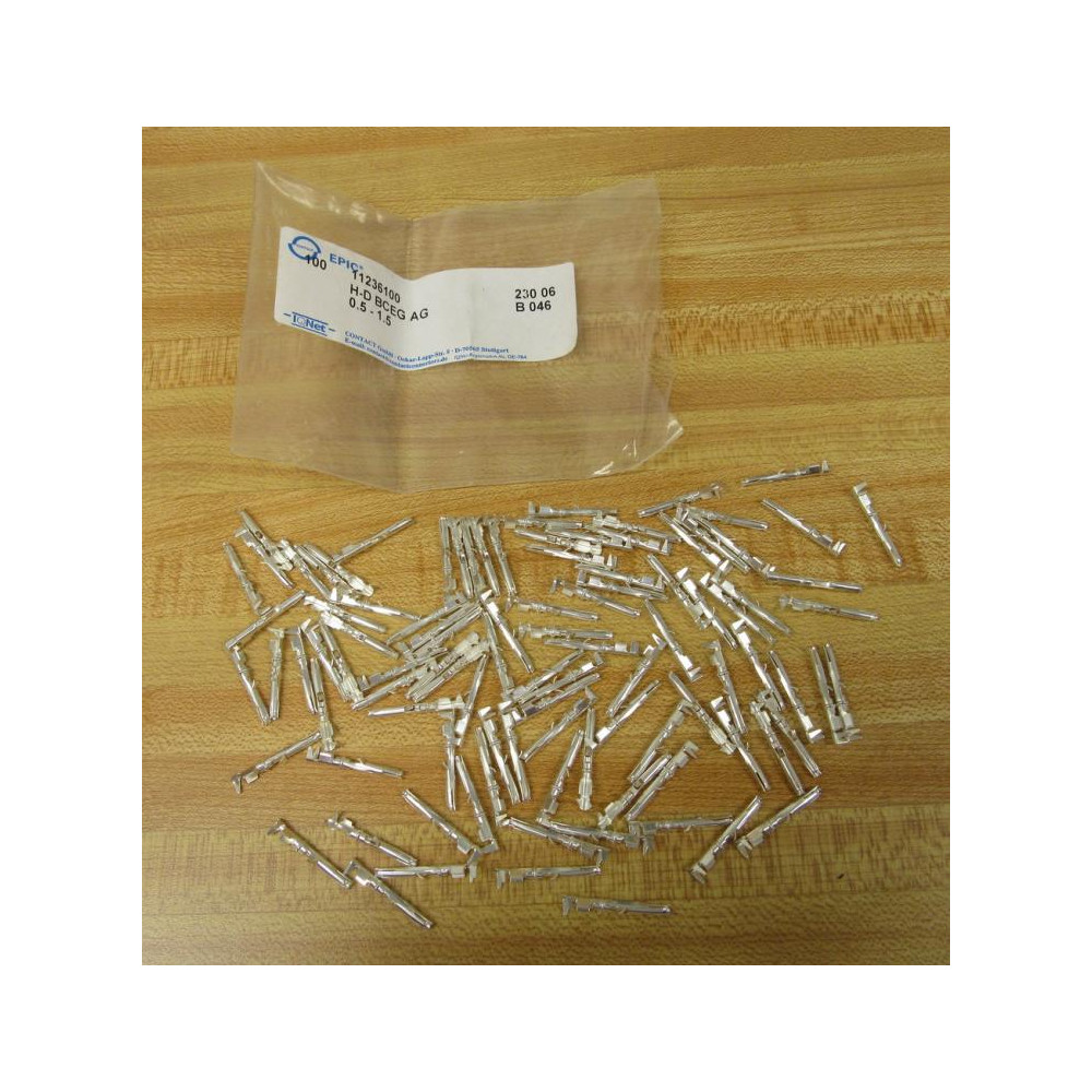 Epic 11236100 Crimp H-D BCEG AG 0.5-1.5 (Pack of 100)