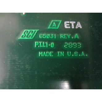 SCI 65031 SCI EPIC BMC Board 25000-1 - Used