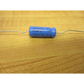 Sprague TVA 1207 Capacitor TVA-1207 100 UF 25 VDC Blue (Pack of 4) - New No Box