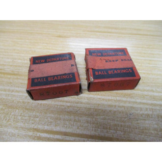 New Departure 87007 Ball Bearing (Pack of 2)