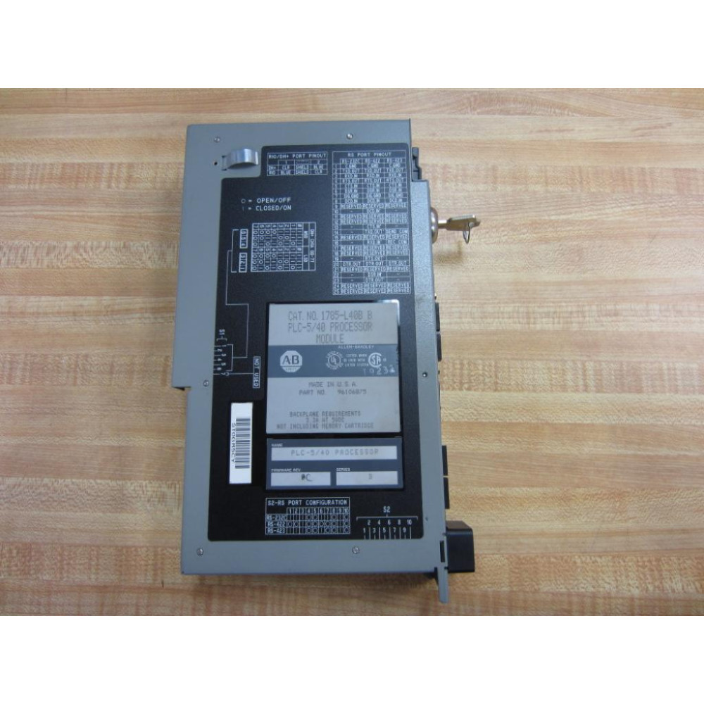Allen Bradley 1785-L40B CPU Module 1785L40B Series B - Used