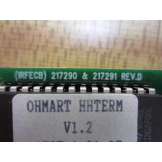 Ohmart 217290 KYBD.DSPY.Controller Bd 217291 - Used