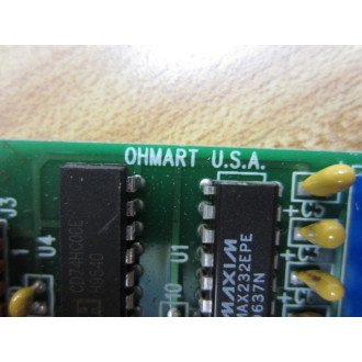 Ohmart 217290 KYBD.DSPY.Controller Bd 217291 - Used