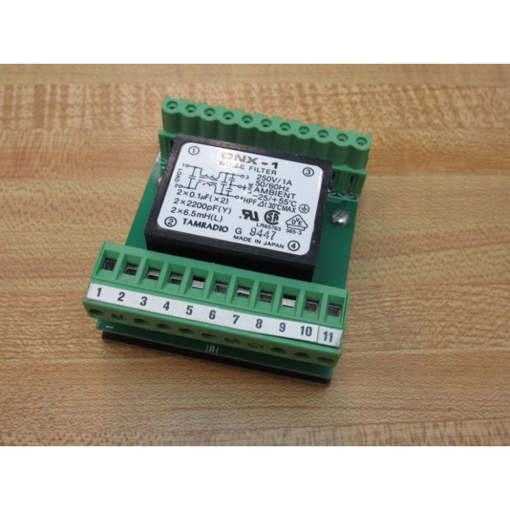 Ohmart GM16 Filter Board ONX-1 WTerminal Cover - Used