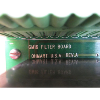 Ohmart GM16 Filter Board ONX-1 - Used