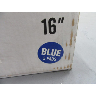 Supply King Buffing Pad 16" Medium Abrassive (Pack of 5)