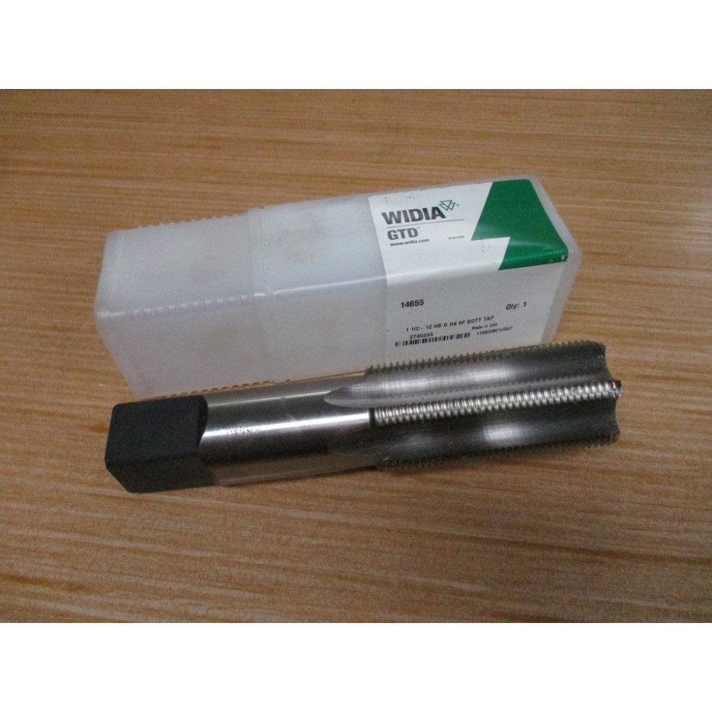 Widia 14655 Bottoming Tap 1-12-12 NF HS