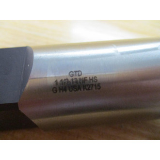 Widia 14655 Bottoming Tap 1-12-12 NF HS