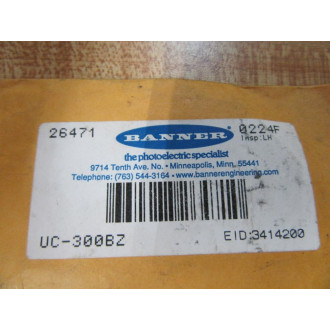 Banner UC-300BZ Replacement Lens 26471 (Pack of 7)