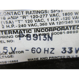 Intermatic PB913N Timer - New No Box