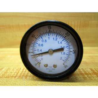 Ultity 98601475 Gauge 0-30PSI 2"
