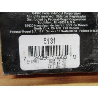 National Federal Mogul 5131 Timken Oil Seal (Pack of 2)