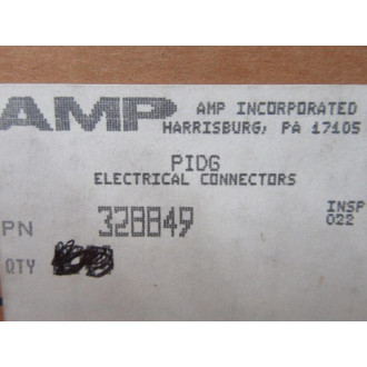 AMP 328849 PIDG Electrical Connectors (Pack of 25) - New No Box