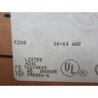 AMP 328849 PIDG Electrical Connectors (Pack of 25) - New No Box