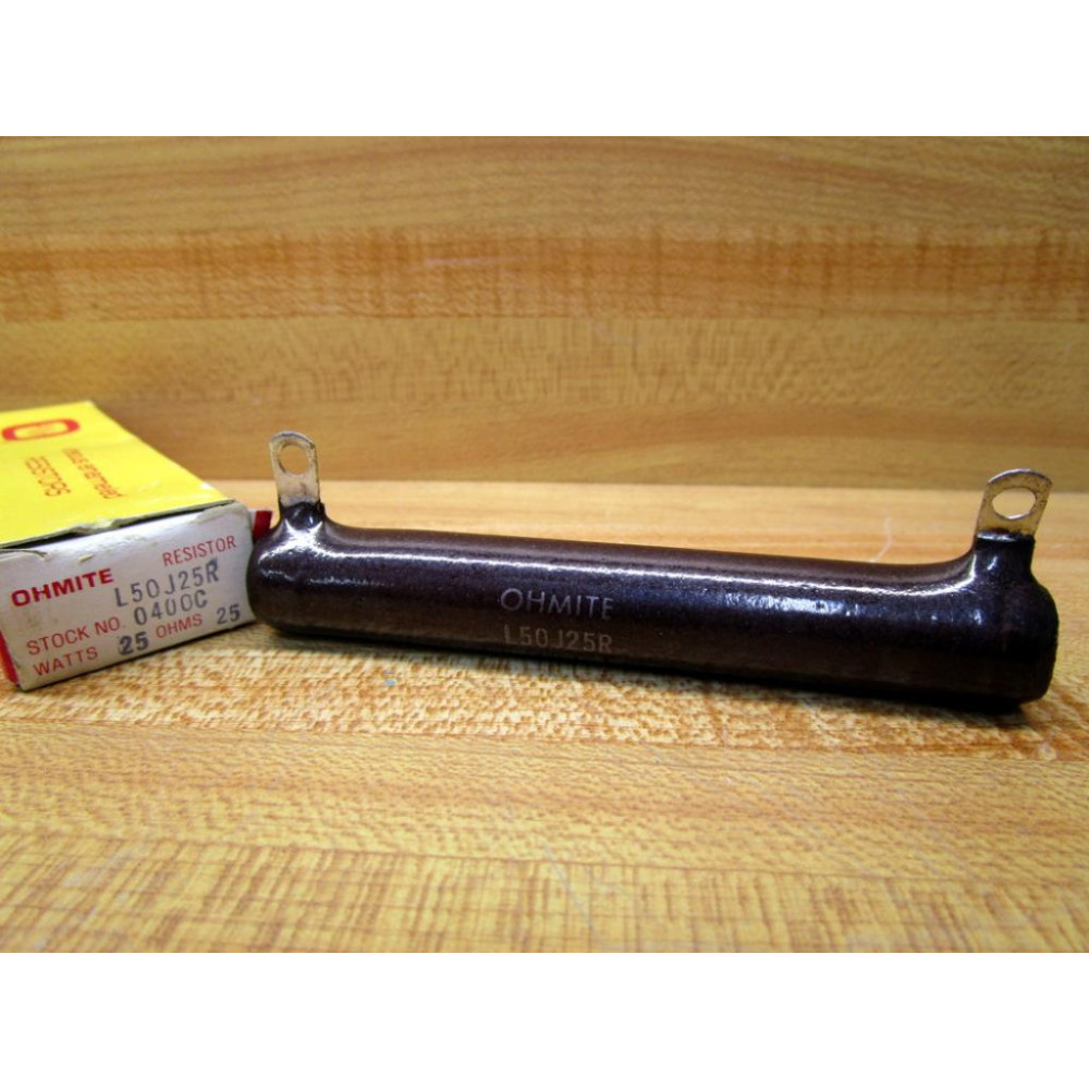 Ohmite L50J25R Resistor 25W 25 OHMS