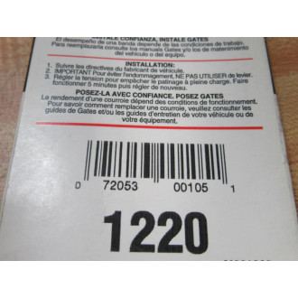 Gates 3L220 Truflex Belt 1220