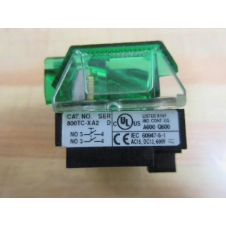 Allen Bradley 800TC-XA2 Contact Block 800TCXA2 - New No Box