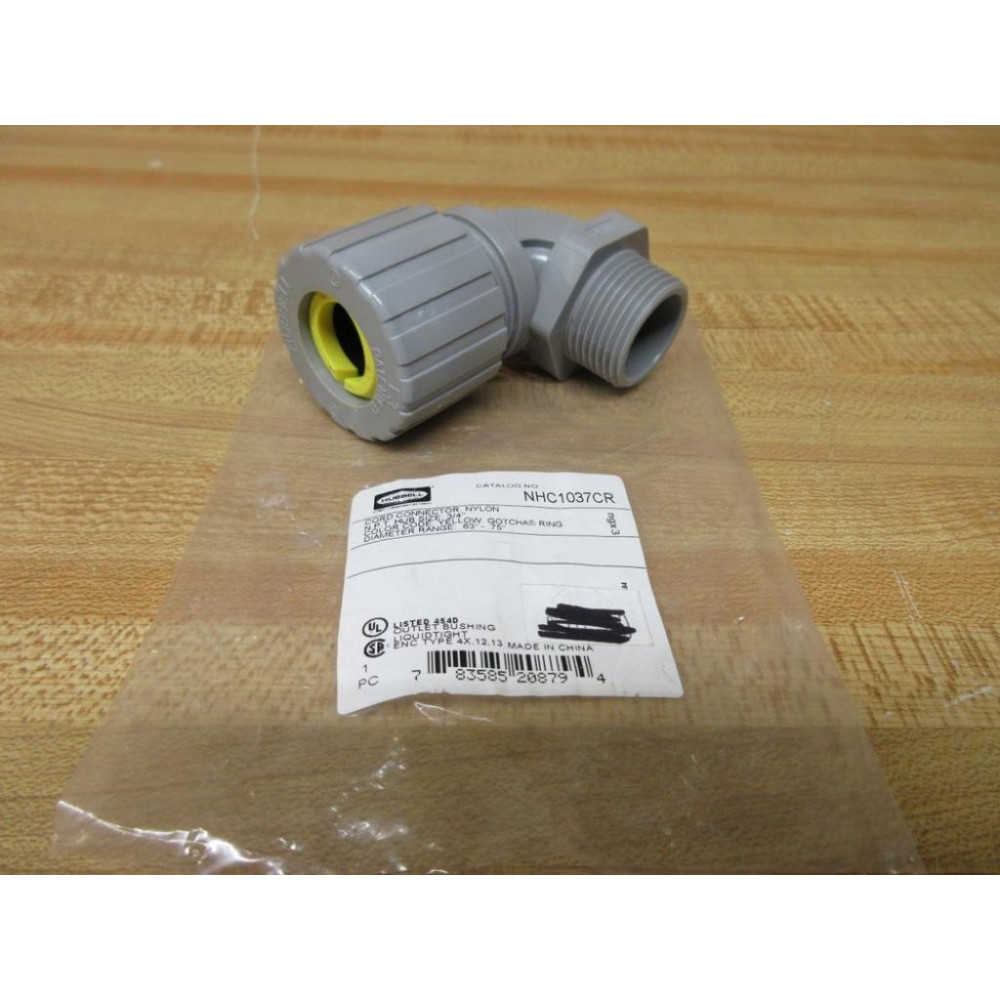 Hubbell NHC1037CR Liquid Tight Connector