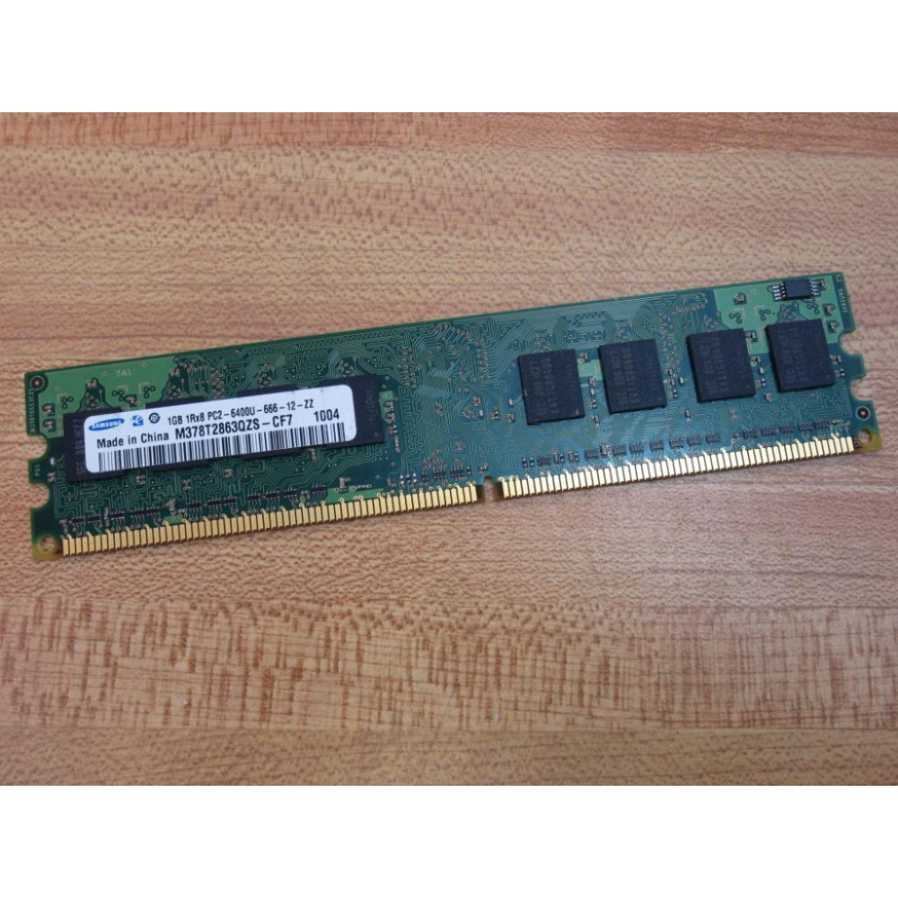 Samsung M378T2863QZS-CF7 Memory Board M378T2863QZSCF7 (Pack of 2) - Used