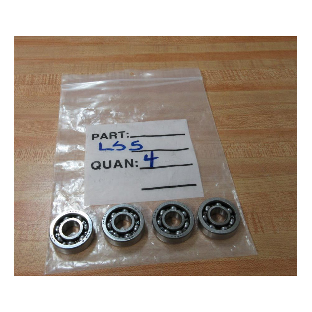 WTW RLS 4 Deep Groove Bearing LS5 (Pack of 4) - New No Box