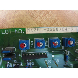 Yaskawa JPAC-C376 Circuit Board JPACC376 - Used
