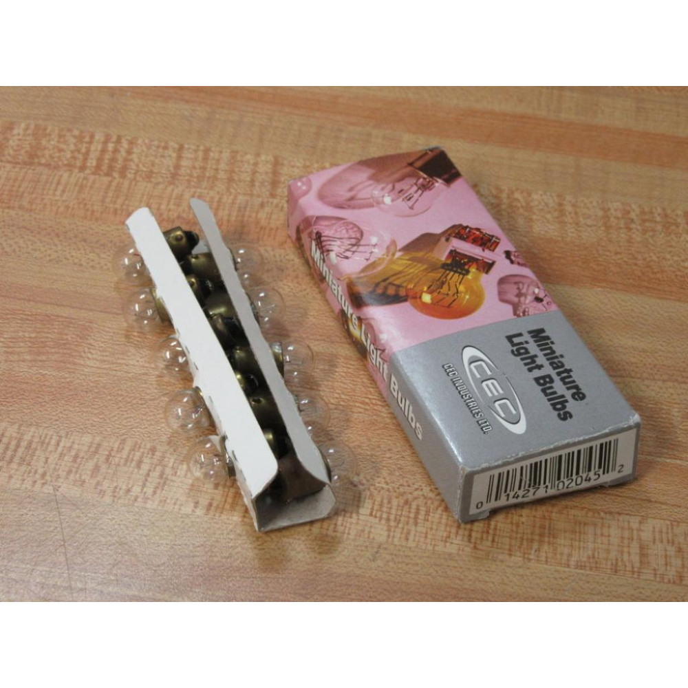 CEC Industries 53 Miniature Light Bulb (Pack of 10)