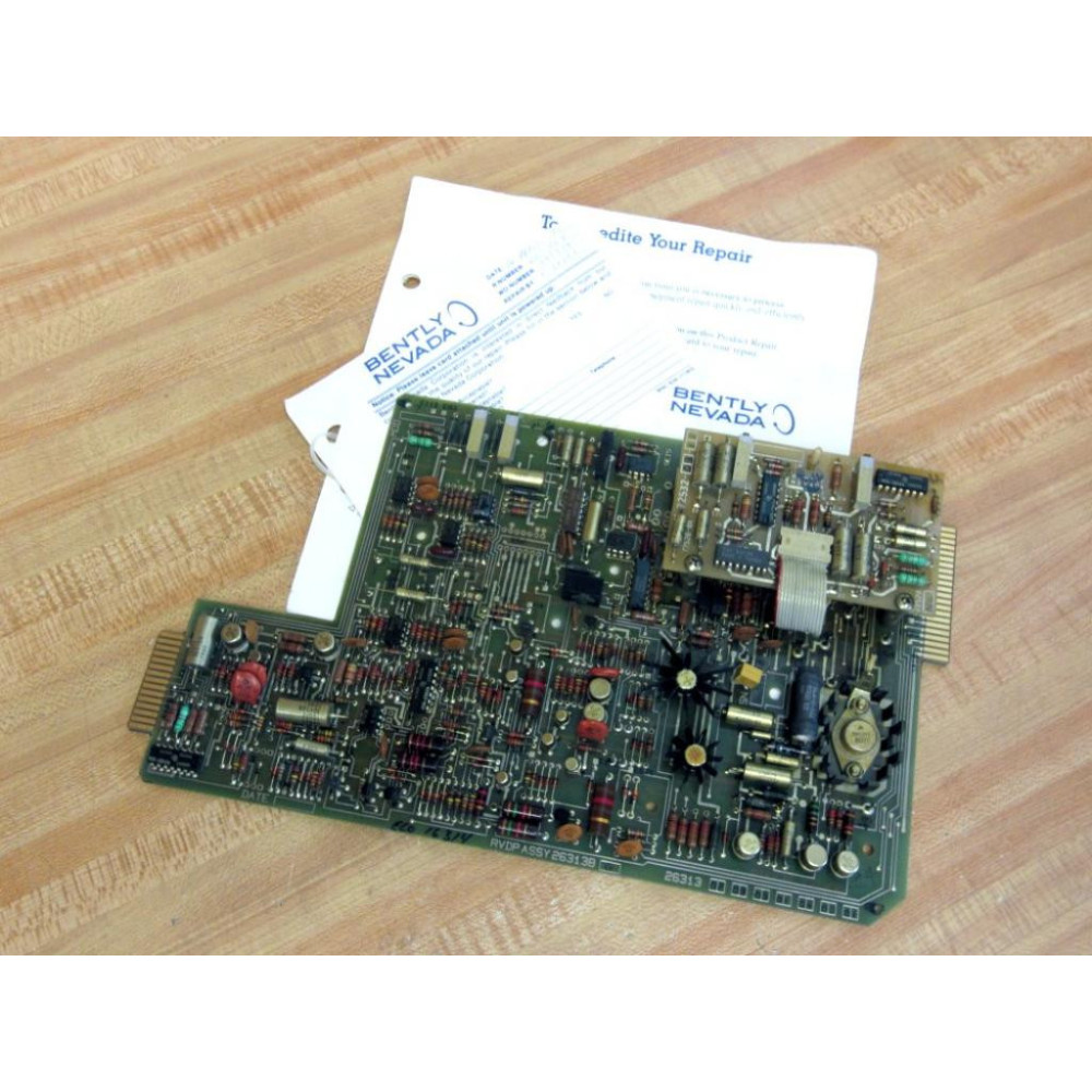 Bently Nevada 26313B RVDP Circuit Board 26313-02-09-03-01-04-03-01 - Refurbished Bently Nevada 26313B RVDP Circuit Board 26313-02-09-03-01-04-03-01 - Refurbished