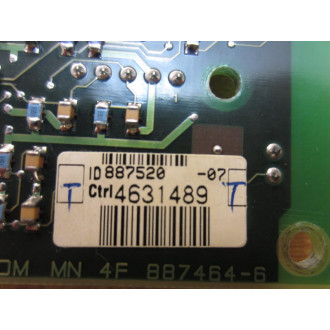 Datex-Engstrom 887464-6 Circuit Board 8874646 - Used
