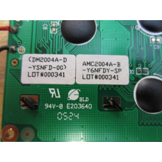 AMC2004A-B-Y6NFDY-SP LCD Display Module AMC2004ABY6NFDYSP - Used