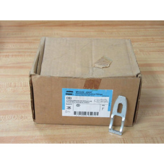 Crouse & Hinds CB3 1" Clamp Back (Pack of 50)