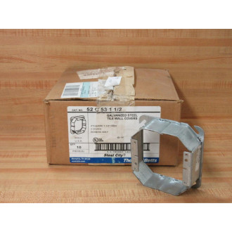 Steel City 52 C 53 1 12 Galvanized Steel Tile Wall Cover 52C53112 (Pack of 10)