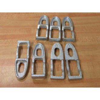 Generic 1-14 Stamped Conduit Clamp Back 114 (Pack of 7) - New No Box
