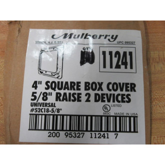 Mulberry 11241 4" Square Box Cover (Pack of 16) - New No Box