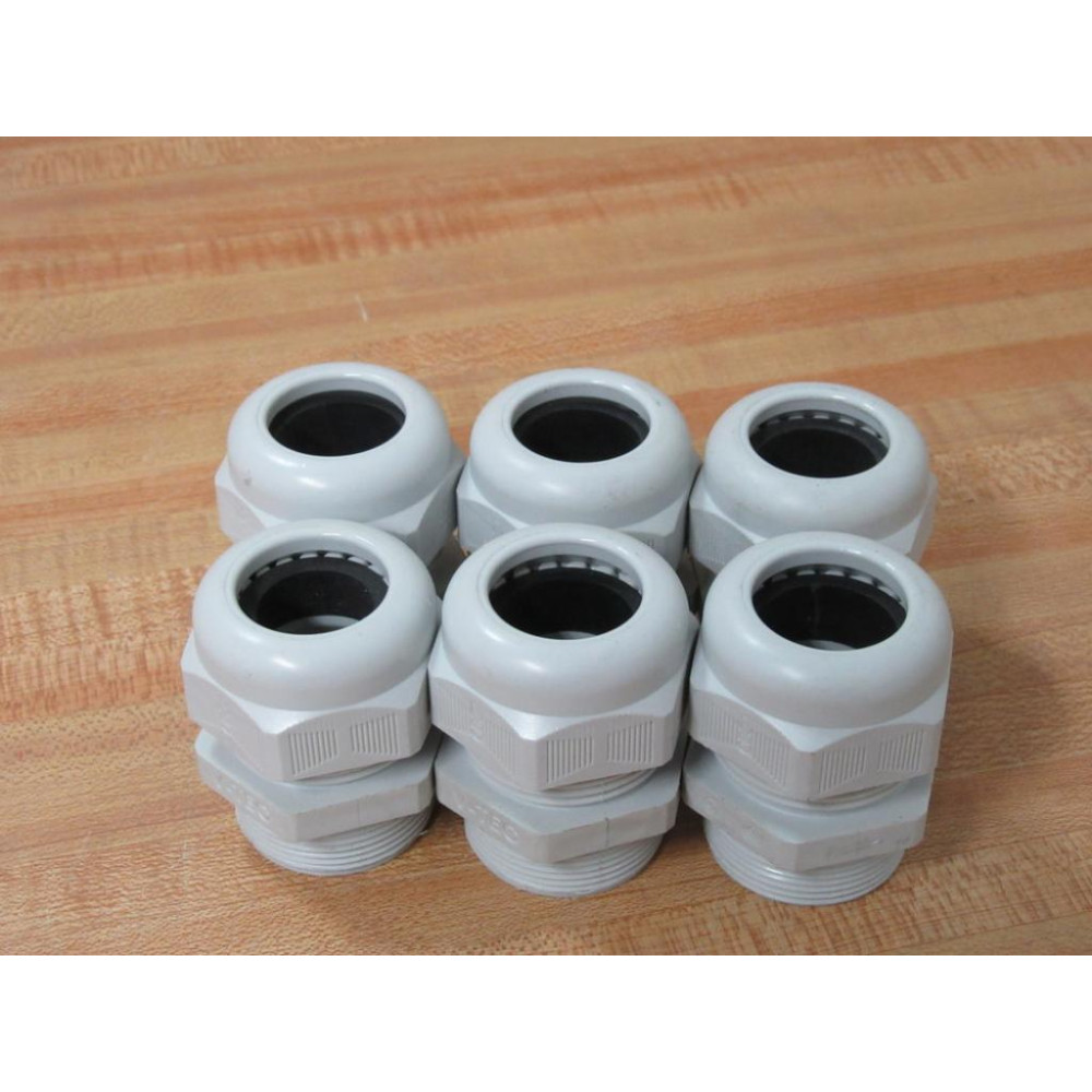 OBO V-TEC PG29 Polyamide Cable Gland VTECPG29 (Pack of 6) - New No Box