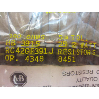 Allen Bradley RC42GF391J Resistor (Pack of 25)