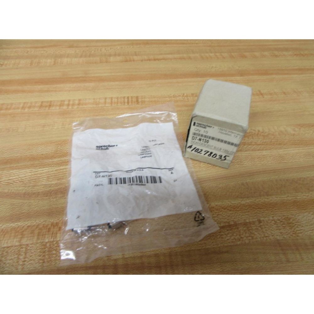 Sprecher+Schuh D7-N130 Bulb D7N130 (Pack of 9)